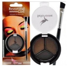 Kit Delineador De Sobrancelhas Bella Femme